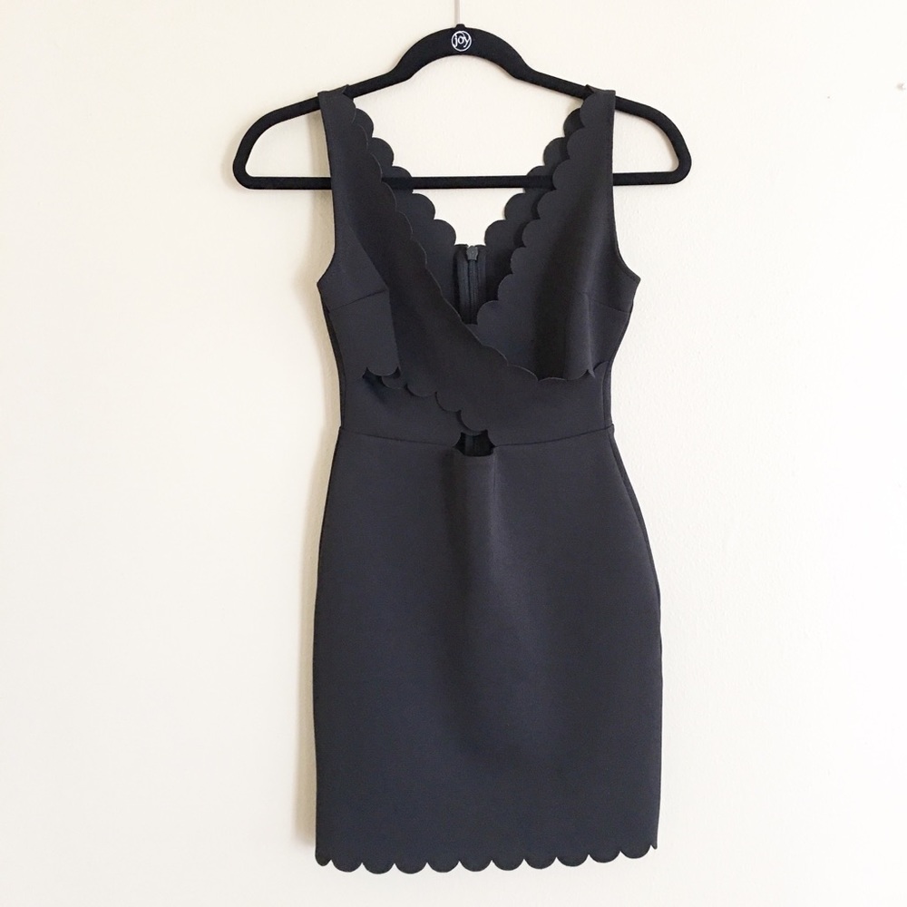 Topshop black dress